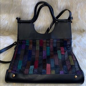 LaCorina purse w/ matching makeup carrier & wallet